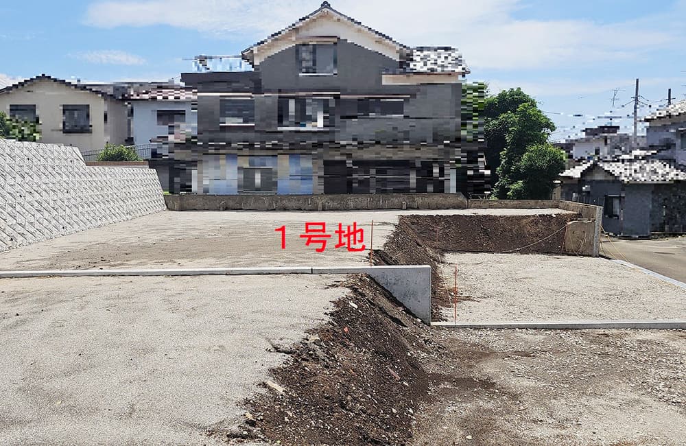 分譲地 沼津市中沢田全5区画（1.2号地）150.80m²〜