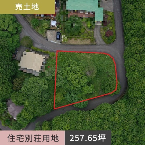 売土地別荘住宅用地　沼津市足高85476m²（257.65坪）