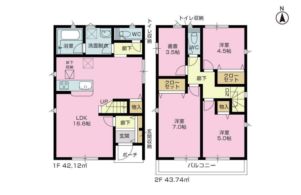 新築分譲住宅　沼津市本郷町第4 2号棟 3LDK