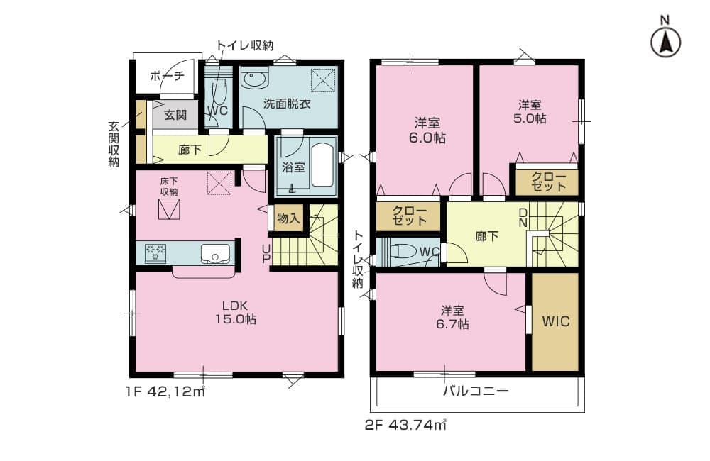 新築分譲住宅　沼津市本郷町第4 3号棟 3LDK