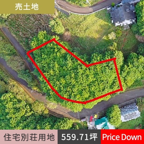 売土地別荘住宅用地　沼津市足高1,850.31㎡（559.71坪）