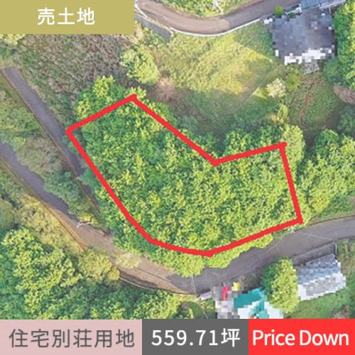 売土地別荘住宅用地　沼津市足高1,850.31㎡（559.71坪）